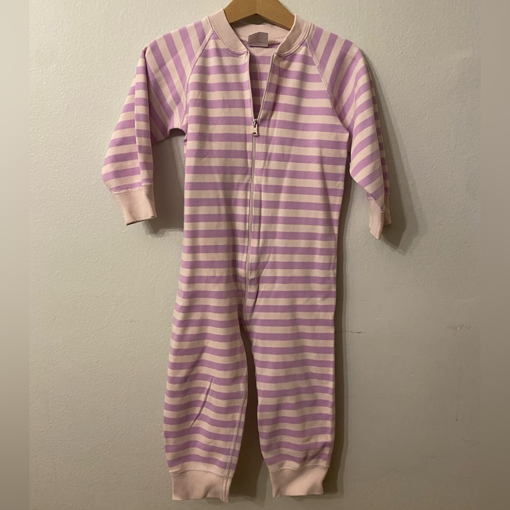 Hanna Andersson EUC baby zip sleeper size 90 3T